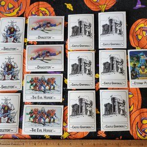 Masters Of The Universe Wonder Bread Cards Mixed Lot Of 14 Cards Mattel 1986